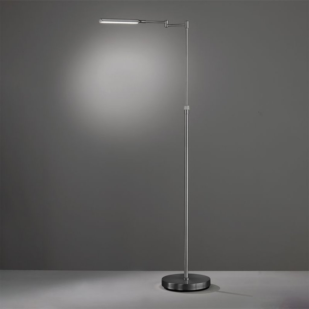 Nami 40408 LED stojací lampa černá, Fischer & Honsel