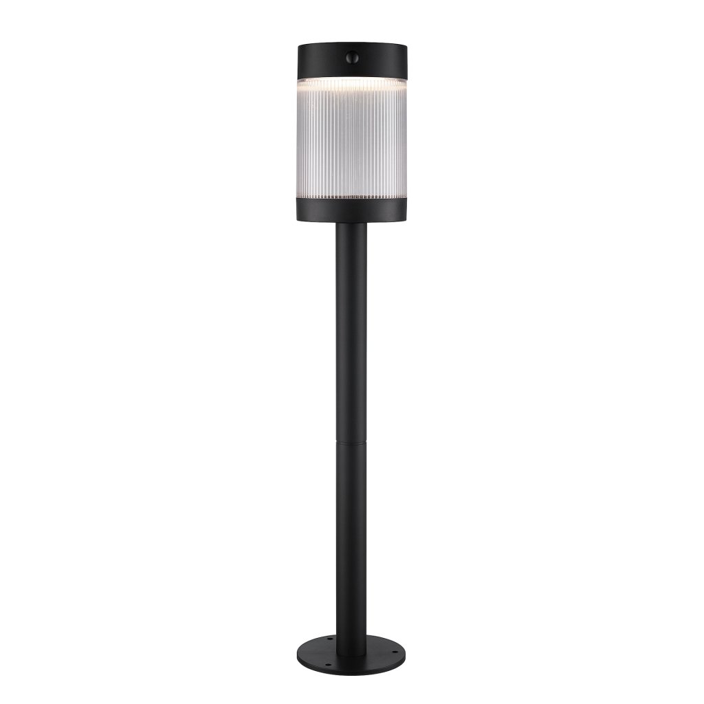 Nordlux Coupar Solar (černá) Venkovní zahradní sloupky hliník, plast IP44 2518228003