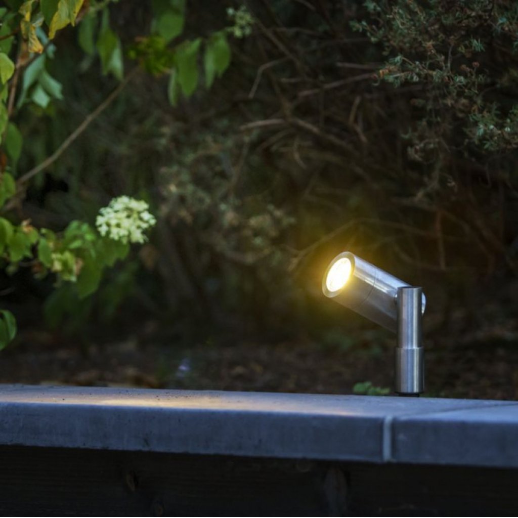 Nova 5, zahradní nerezový LED reflektor, LiGHTPRO