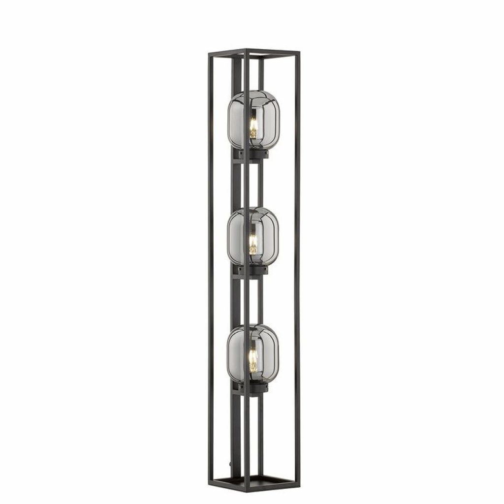 Regi 40403 stojací lampa se skleněnými baňkami 3x E27, Fischer & Honsel