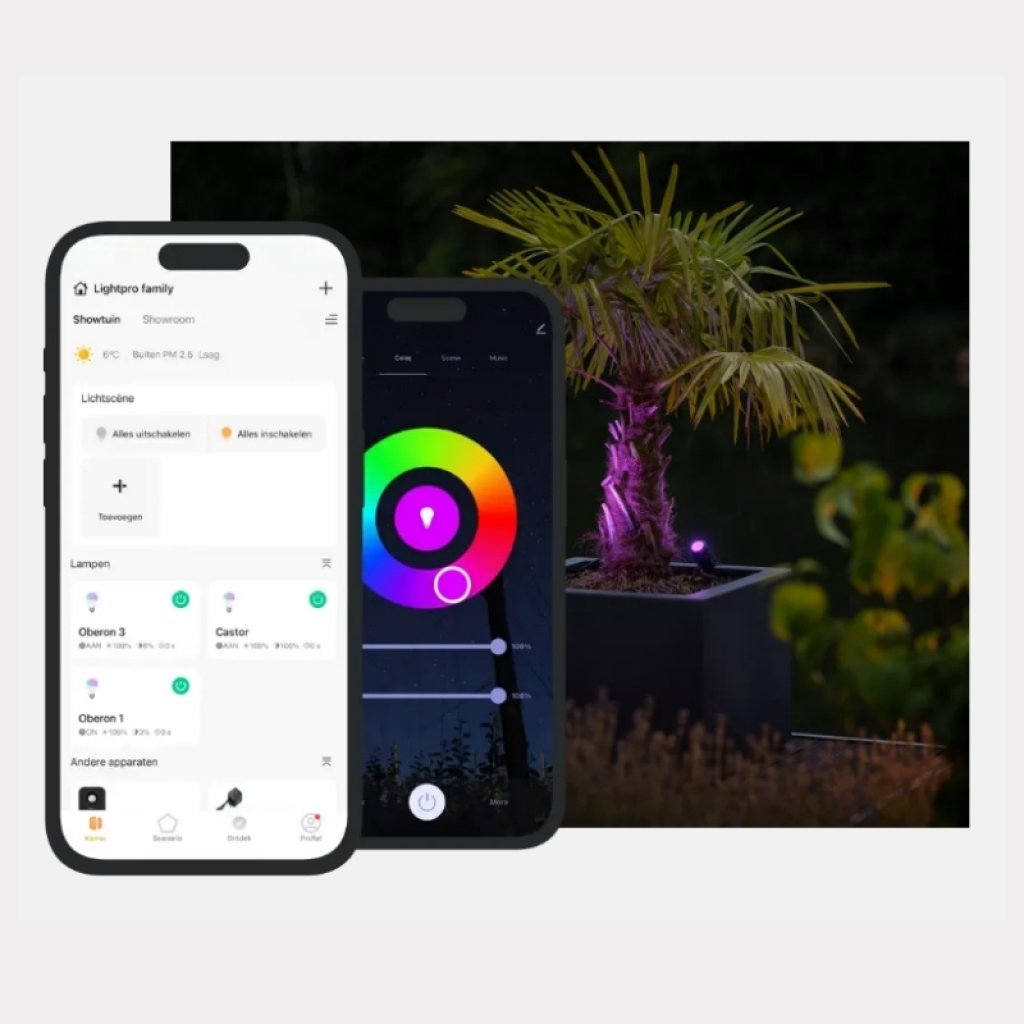 Senso SMART, ZigBee chytré venkovní nástěnné svítidlo, LiGHTPRO | HOLAS ...