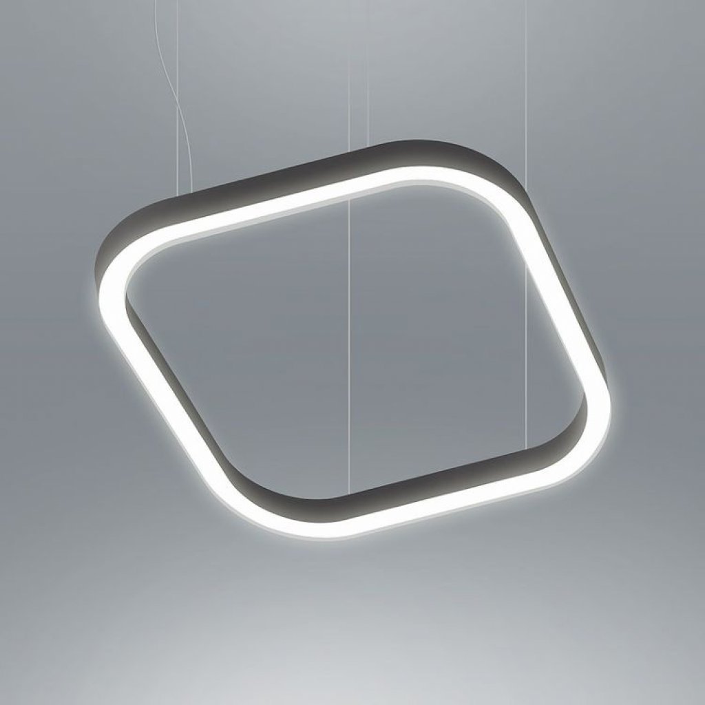 Shape 130 cm, moderní interiérové závěsné LED svítidlo, Team Italia