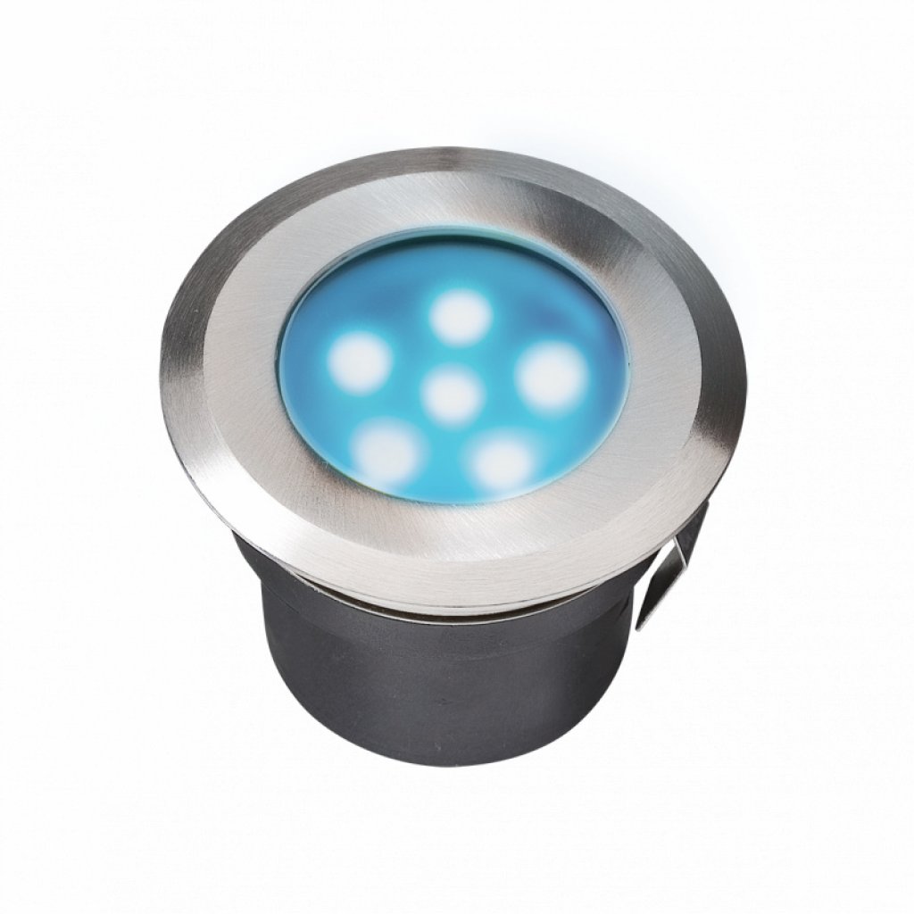 Sirius LED modrá 1W, 5lm, venkovní zápustné světlo na 12V, Garden Lights