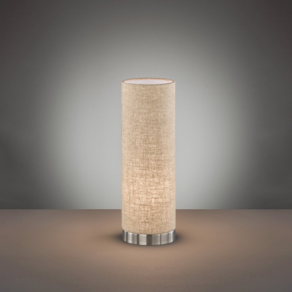 Stolní lampa Thor s látkovým stínítkem 35,5 cm, Fischer & Honsel