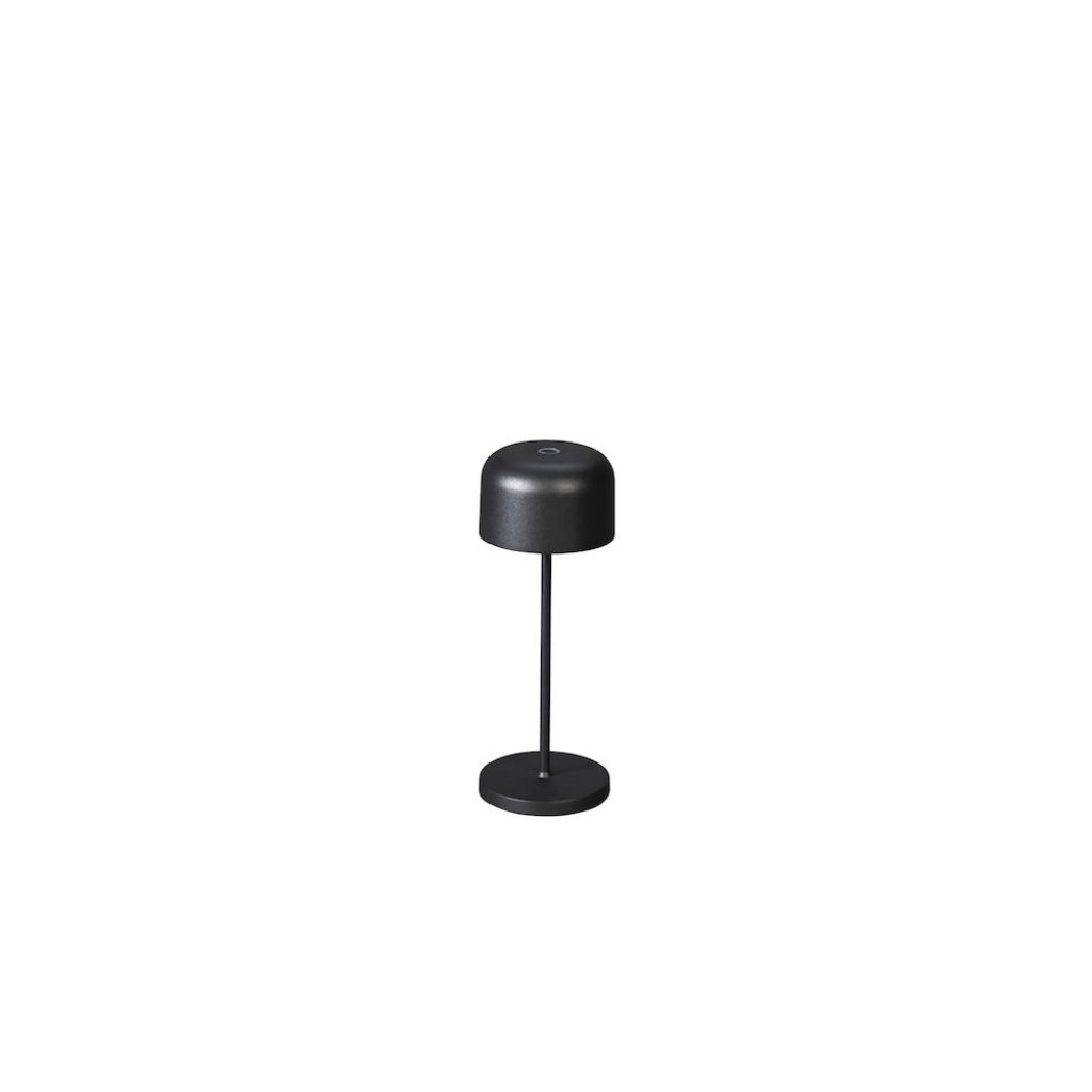 Stolní nabíjecí přenosná lampička Lille mini černá, Konstsmide 