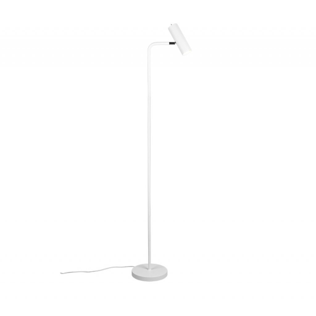 TRIO 412400131 Marley, stojací lampa v bílé matné barvě GU10