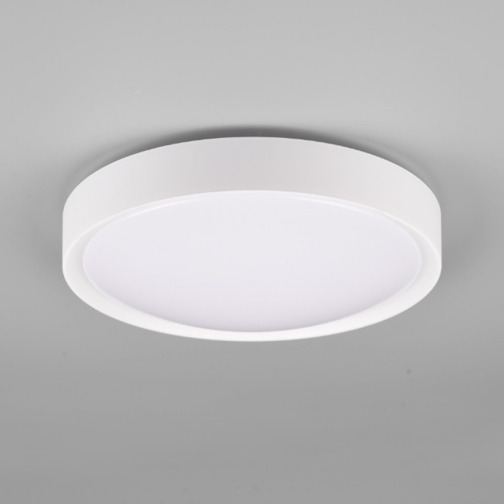 TRIO 659011801 Clarimo, bílé LED stropní světlo do koupelny 18 W
