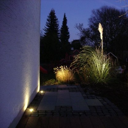 Alpha LED teplá bílá 0,5W, 12V, IP67 venkovní zápustné svítidlo, nerez 316, Garden Lights