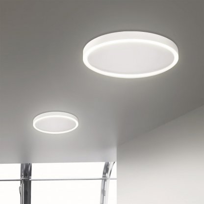 Belai Home Plafone 58 cm, bílé elegantní stropní LED svítidlo, Team Italia 2