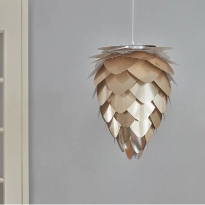 Conia stínidlo medium v barvě kartáčované mosazi pro závěsný lustr, stolní a stojací lampu Umage