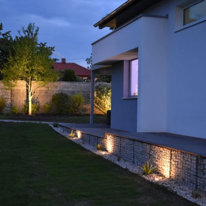 Gavia, zápustné venkovní LED svítidlo, 2W 12V, Garden Lights
