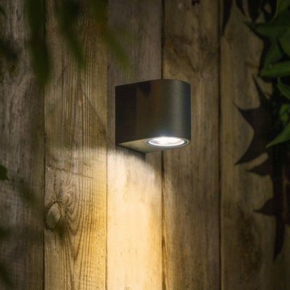 Gilvus černý, exteriérové nástěnné svítidlo, LED 4W, 12V, teplá bílá, Garden Lights 2