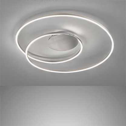 Holy 21295 LED stropní svítidlo, nikl, 49 cm, Fischer & Honsel