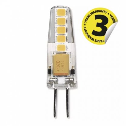 LED žárovka Classic JC 1,9W 12V G4 teplá bílá, Emos