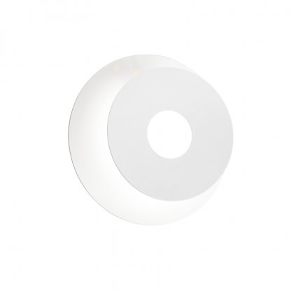 Nástěnné kulaté LED svítidlo Hennes v bílé barvě, Fischer & Honsel