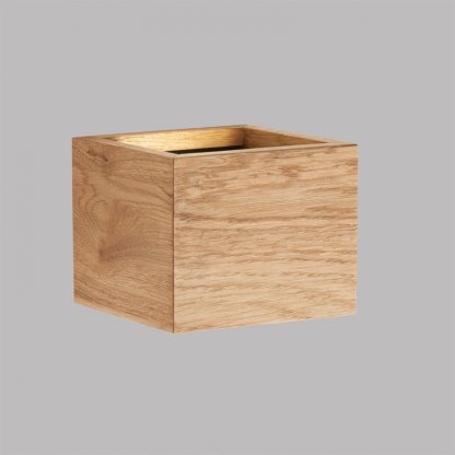 Nástěnné svítidlo Shine Wood z přírodního dřeva, Fisher & Honsel 2