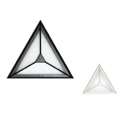 Nástěnné venkovní geometrické svítidlo E27, Albert