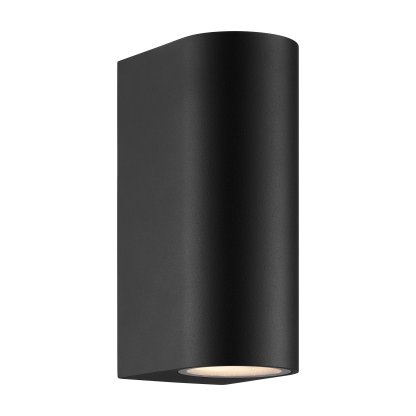 Nordlux Dion Double (černá) Venkovní nástěnná svítidla hliník, sklo IP44 2518021003