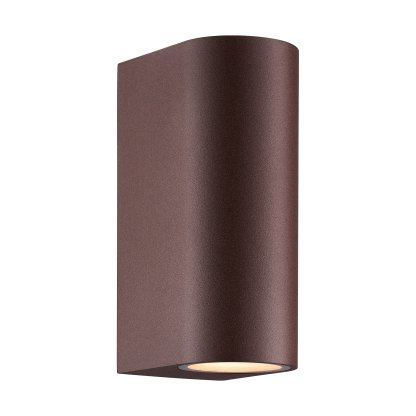 Nordlux Dion Double (rezavá) Venkovní nástěnná svítidla hliník, sklo IP44 2518021009