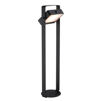 Nordlux Saulio Solar (černá) Venkovní zahradní sloupky hliník, plast IP44 2518268003