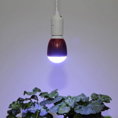 Pěstební LED 7W, osvětlení pro přezimování exotických rostlin, E27, 230V