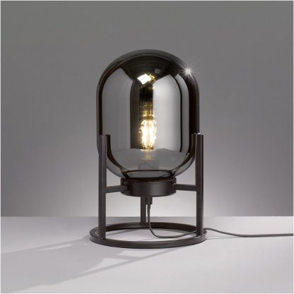 Regi 50130 skleněná stolní lampička E27, Fischer & Honsel 2