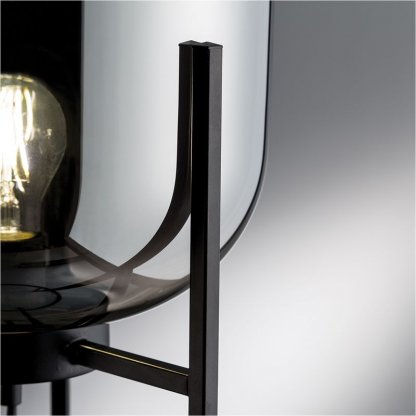 Regi 50130 skleněná stolní lampička E27, Fischer & Honsel