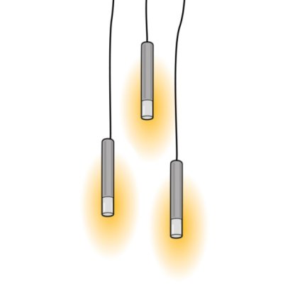 Rodas, dekorativní závěsné venkovní osvětlení, LiGHTPRO