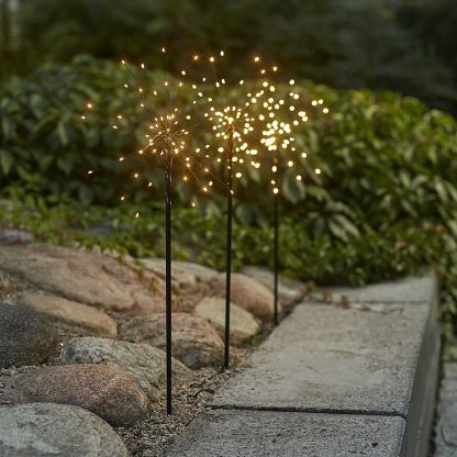 Set venkovních dekorativních svítidel Firework, Star Trading 2
