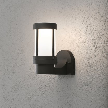 Siena nástěnná lampa černá E27, Konstmide 2