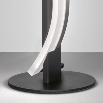 Stojací lampička Bridge černé 40,5 cm, Fischer & Honsel