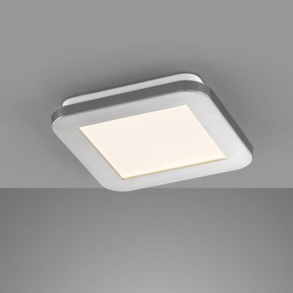 Stropní koupelnové světlo Gotland ve tvaru čtverce, Fischer & Honsel 2