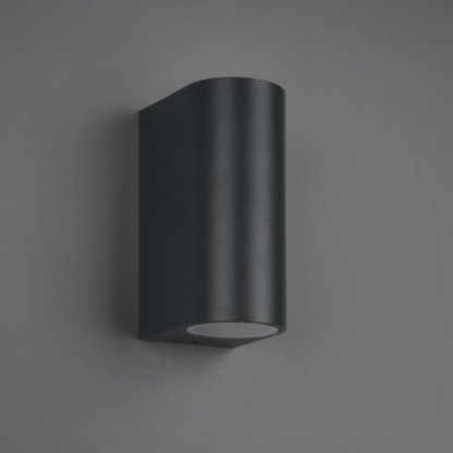 Trio Wandlamp Buiten Met Sensor GU10 | Up & Down | Vierkant | Roya | Ip44 | Antraciet Ltr00335 M2 Big Trio Wandlamp Buiten Met Sensor GU10 | Up & Down | Vierkant | Roya | Ip44 | Antraciet Ltr00335 M2 Big