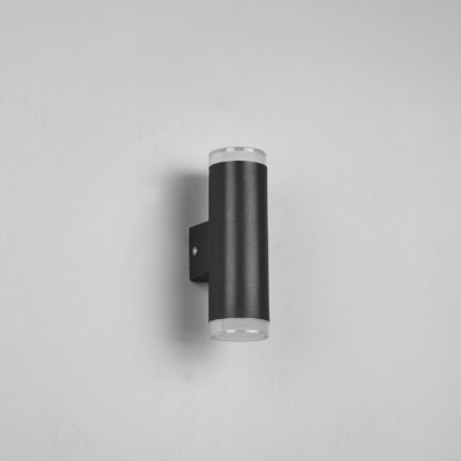 TRIO 283110232 Ray, nástěnné LED svítidlo v černé barvě 2x 4 W