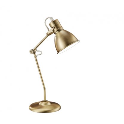 TRIO 500500104 Jasper, stolní lampa v barvě mosazi, E14