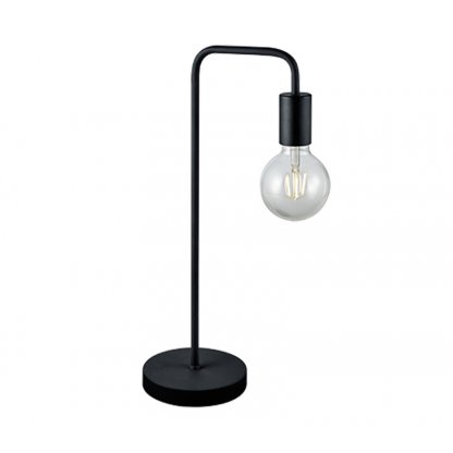 TRIO 508000132 Diallo, stolní lampa v černé matné barvě, E27