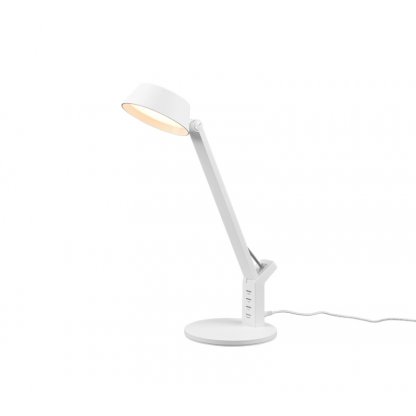 TRIO 523090131, Ava moderní LED lampička s USB a nastavitelným svícením