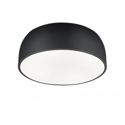 TRIO 609800432 Baron, moderní stropní osvětlení v černé barvě 4 x E27
