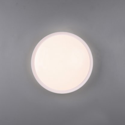 TRIO 659011801 Clarimo, bílé LED stropní světlo do koupelny 18 W 2