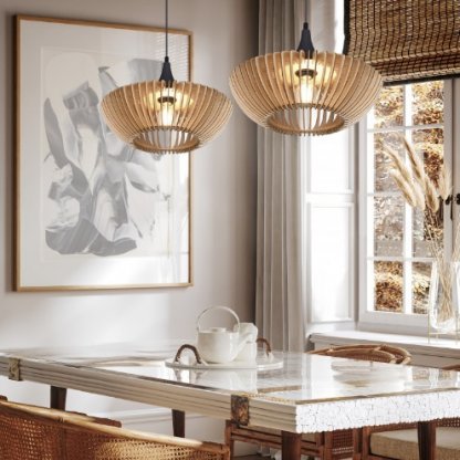 TRIO Leuchten Pendelleuchte, LED-Leuchtmittel Fest Verbaut, Warmweiß, Hängelampe Deckenleuchte