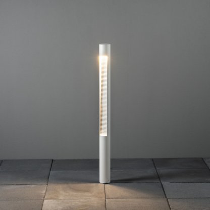 Udine venkovní LED stojací světlo bílé 97 cm, Konstsmide