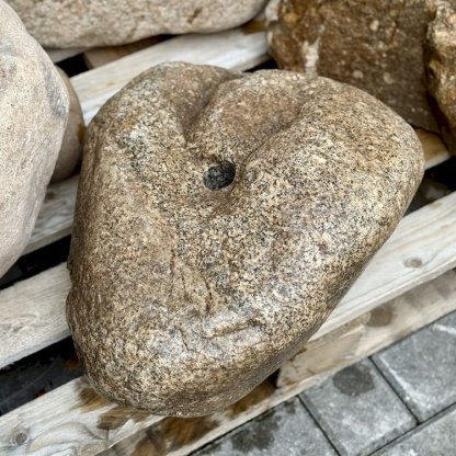Vodní prvek Srdcař s přírodním labským kamenem a kompletním fontánovým příslušenstvím