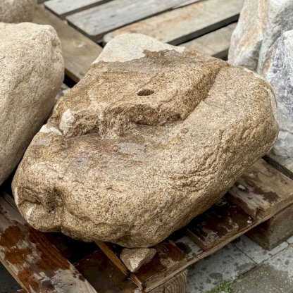 Zahradní fontána přírodní český kámen s kompletním fontánovým příslušenstvím