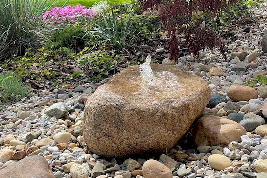 Zahradní fontány přírodní kámen vodní prvek