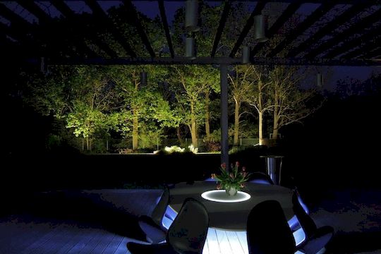 Osvětlení zahrady návrh a realizace HOLAS Lighting