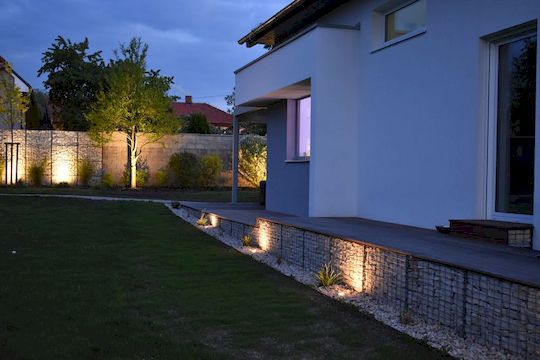 Osvětlení zahrady návrh a realizace HOLAS Lighting