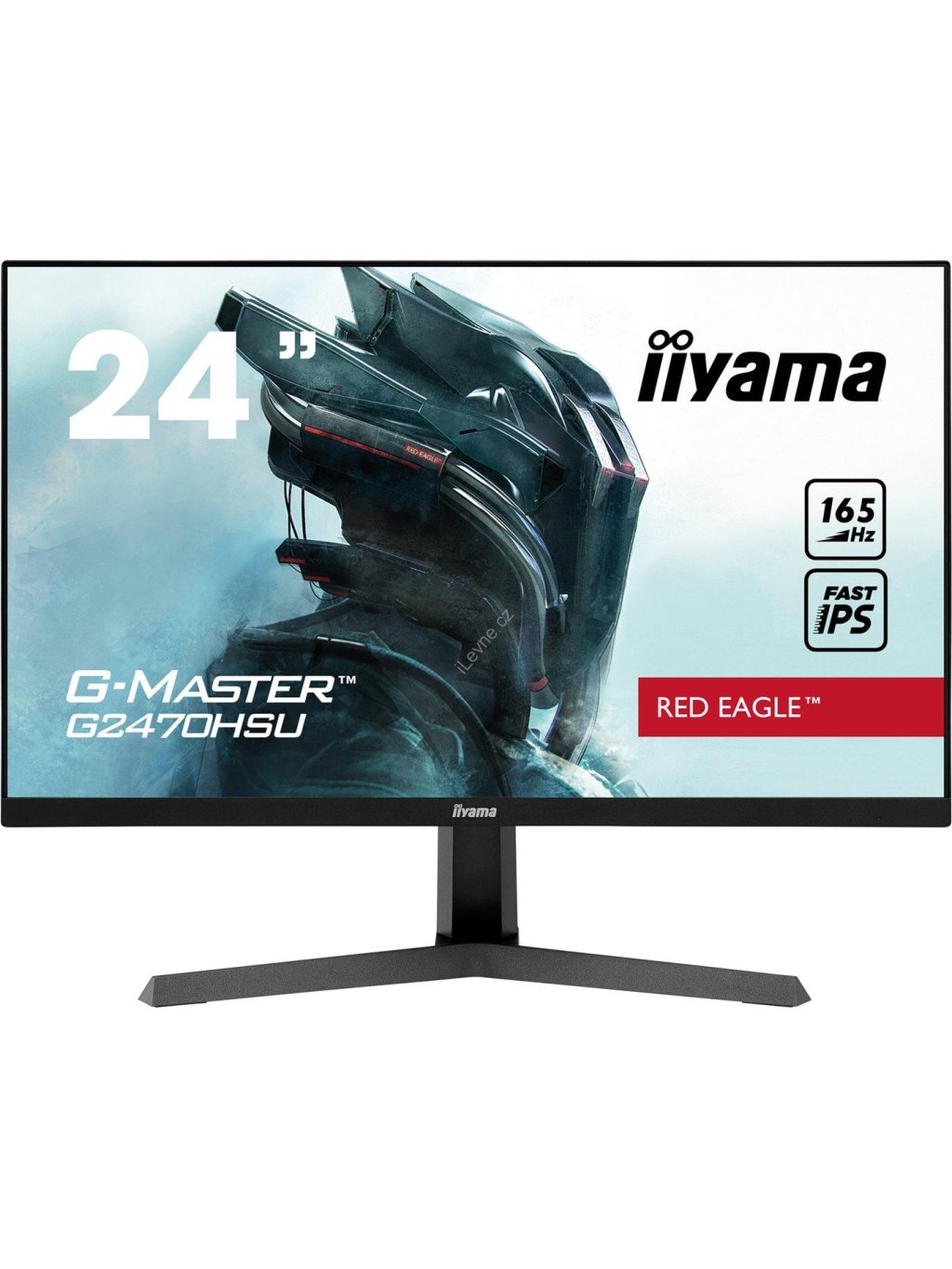 24" iiyama G-Master G2470HSU-B1: IPS, FullHD@165Hz, 0.8ms, HDMI, DP, USB, FreeSync, černý