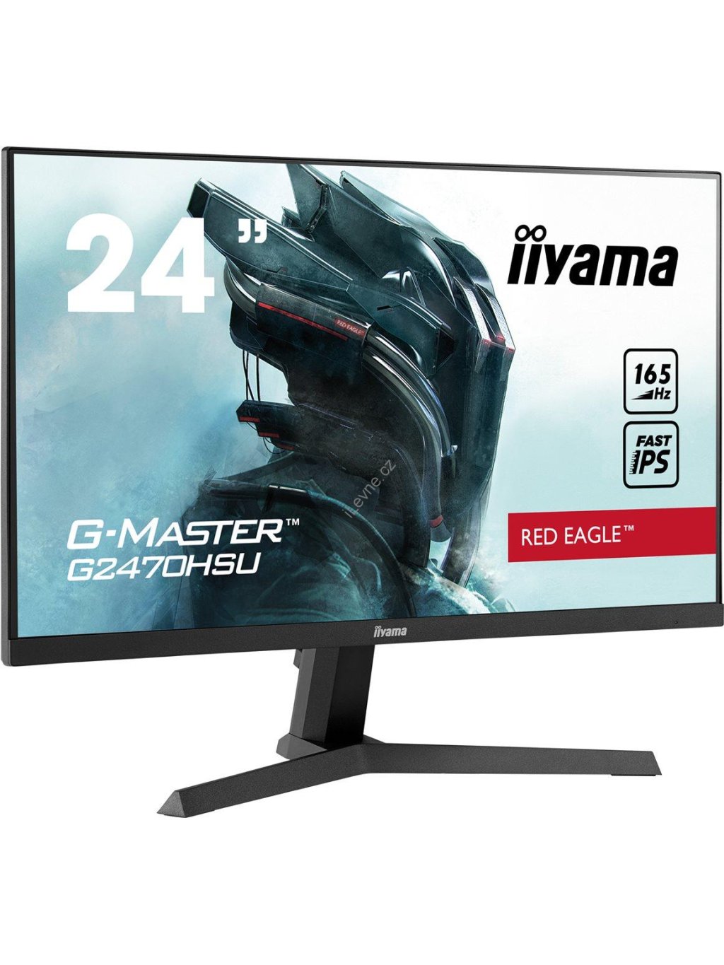 24" iiyama G-Master G2470HSU-B1: IPS, FullHD@165Hz, 0.8ms, HDMI, DP, USB, FreeSync, černý