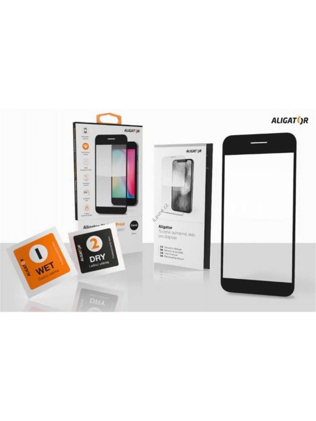 Aligator tvrzené sklo GLASS PRINT Xiaomi Redmi Note 12S