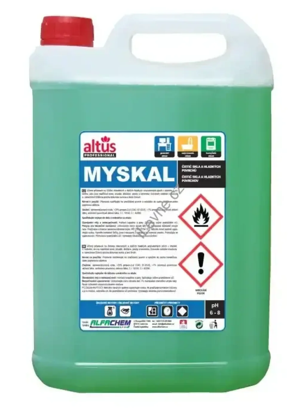 ALTUS Professional MYSKAL čistič skla 5 l